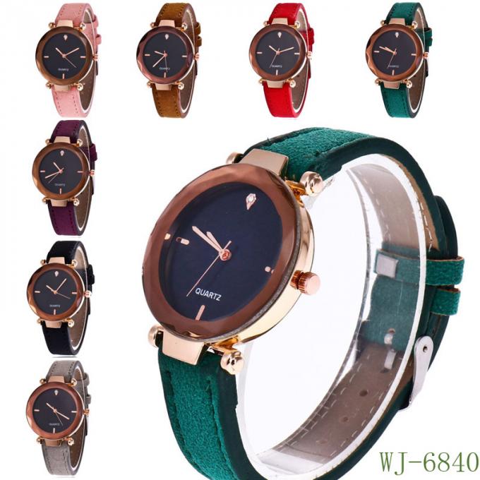 中国様式のWJ-7430安く贅沢な女性用腕時計は小さいバッチOEMの発注の普及した女性手の腕時計を受け入れます