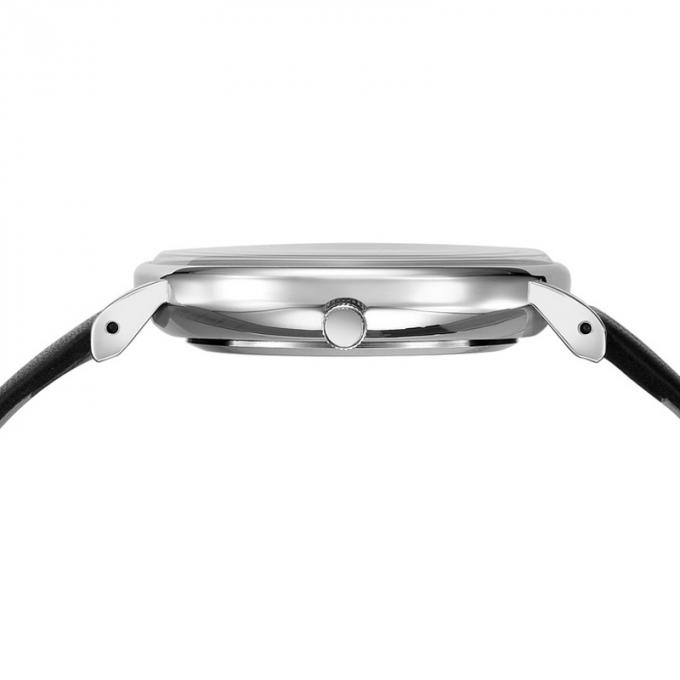 WJ-7396卸売JEDIRのブランドの人の腕時計は最も遅く3ATM水晶Handwatchesの自動日付日の革腕時計を設計します