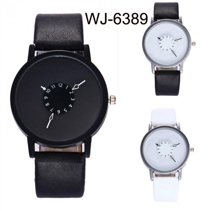 WJ-7740中国の工場低いOEMは水晶シリコーンのHandwatchesの男女兼用の流行の注文のロゴの腕時計を見ます